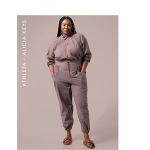 Athleta Jumpsuit (alicia keys collab) size 6 NWT